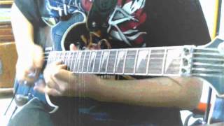 Megadeth  Foreclosure Of A Dream Cover By RDM Ibanez RG4EXQM1 [upl. by Clayson]