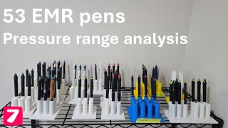 Pressure ranges for 53 drawing tablet pens [upl. by Tiffanle]