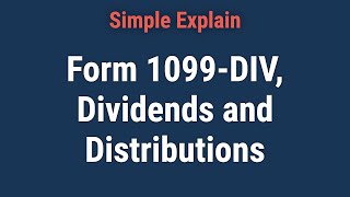 How to File Form 1099DIV Dividends and Distributions A Beginners Guide [upl. by Nivloc]