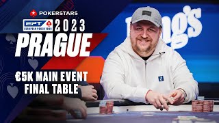 EPT Prague 2023 €5K Main Event  FINAL TABLE Livestream ♠️ PokerStars [upl. by Dudden828]