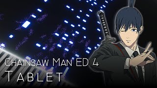 Tutorial Chainsaw Man ED 4  Tablet  Piano [upl. by Ellehsyt]