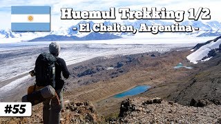 Trekking the Huemul circuit El Chaltén Argentina part 12 travel documentary 055 [upl. by Heisser472]