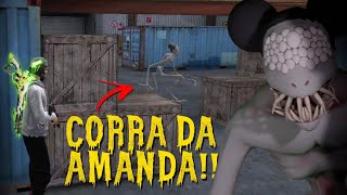 CAÍ CONTRA A AMANDA NO MODO X1 DO FREE FIRE [upl. by Ribaudo]