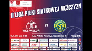 WKS WIELUŃ  AS PANS NYSA  2 kolejka II ligi grupy 3 [upl. by Aseiram]