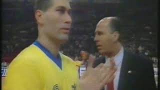 Copa Europa 1991 Semifinal  FC BARCELONA  MACCABI TEL AVIV [upl. by Alaikim]