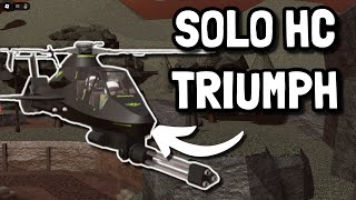 SOLO HARDCORE TRIUMPH WITH OP REWORKED PURSUIT  Roblox Tower Defense Simulator TDS [upl. by Elisee]