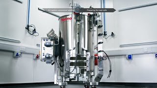 How to Video 1 of 3 Thermo Scientific HyPerforma SingleUse Bioreactor setup and installation [upl. by Latia]