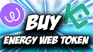 Energy Web Token Coin EWT Crypto ✅ How to Buy Energy Web Token Crypto EWT Coin on KuCoin [upl. by Ymia99]