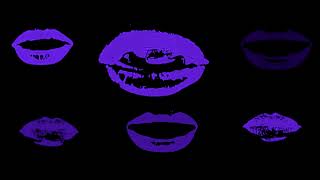 Neon Color Moving Sexy Lips SL Vj Loop neon lips vjloops resolume subscribe [upl. by Otrebliw]