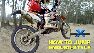 How to jump dirt bikes minimum amp maximum air︱Cross Training Enduro [upl. by Iseabal933]