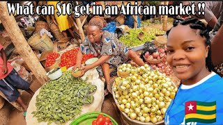 Cost of living in Africa What can 10 get you in Togo west Africa [upl. by Desdamonna160]