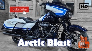 2021 Arctic Blast Street Glide Special 119500 grueneharley harleydavidson motordriving [upl. by Auhs]