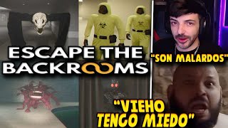 💀👻ESCAPE THE BACKROOMS💀👻 Mejores Momentos NEXXUZ y Los ARKEANOS 🤣🤣🤣 [upl. by Ader]