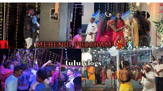 Mehendi program 😍🕺💃 mehndi mehndidance dj newdj newdance tuluvlogs tulu tulunaadu [upl. by Eimyaj]