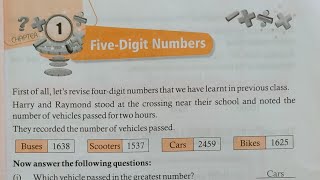 Chapter 1 Fivedigit Numbers Maths class 4 Explanation of Page 5 to 8 amp 9 Monopoly Publication [upl. by Kilian]