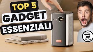 GADGET ESSENZIALI  TOP 5 GADGET ESSENZIALI DA AMAZON [upl. by Ikim]