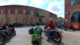 Ride to Industry And Supply at Weedon Bec with Triumph Owners Club [upl. by Yraillih]