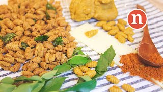 Malaysian Spicy Snack  Kuih Siput Nyonya Cooking [upl. by Eluj]