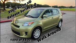 2009 Scion xD  Release Series 20 Limited Edition  Walk Around  Exterior  33k Miles  Engine Bay [upl. by Erme393]