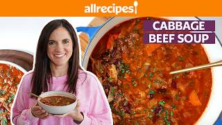 How to Make Cabbage Beef Soup  Get Cookin  Allrecipes [upl. by Nawud]