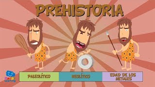 LA PREHISTORIA PARA NIÑOS  Vídeos Educativos para Niños [upl. by Akkinahs432]