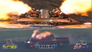 2MENTAL  TWIN TURBO INSANITY AT WEST COAST NATS [upl. by Ravahs]