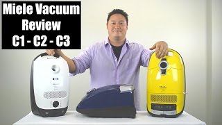 Miele Vacuum Review  Compare C1 C2 amp C3 Series [upl. by Aerbua231]