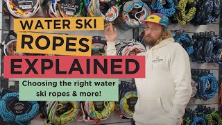 How to choose the right Water ski rope amp more [upl. by Nnyletak]