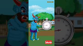 ভূতুরে ঘড়ি bhoot trending shorts short SRCARTOON51 [upl. by Carrissa]