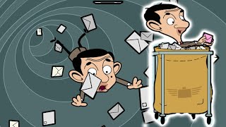 Mail Chaos  Mr Bean Animated  Clip Compilation  Mr Bean World [upl. by Aciamaj]