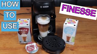 TASSIMO FINESSE How to Use [upl. by Eedyah]