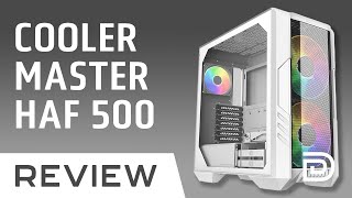 Cooler Master HAF 500 High Airflow Case Review [upl. by Elkraps303]