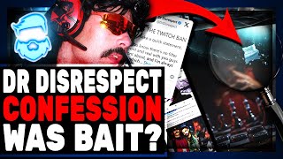 Dr Disrespect Twitch Confession WAS FAKE New Article Claims It Was quotBaitquot [upl. by Erolyat60]