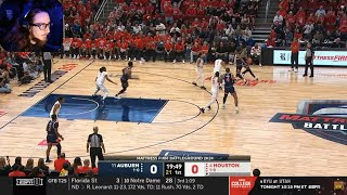 GAME OF THE YEAR  11 Auburn vs 4 Houston Basketball Game Highlights  2024 College Basketball [upl. by Llebana454]