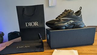 Dior b22 unboxing from stockxkicks [upl. by Leynwad]