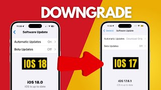 How to Remove amp Uninstall iOS 18  Downgrade iOS 18 to 17  2024 Full Guide [upl. by Natiha844]