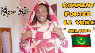 TUTOCOMMENT PORTER LE VOILE MelahfaMiya Tuto [upl. by Merrill]