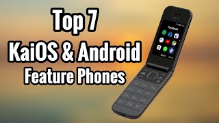 Best KaiOS amp Android Feature Phones of 2023  Top 7 [upl. by Anairotciv]