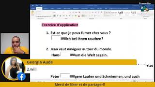 Live Facebook 130621 Comment Comprendre Les Verbes de Modalité [upl. by Tengler]