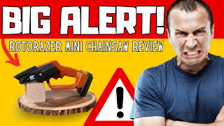 Rotorazer Mini Chainsaw⛔BIG ALERT⛔ Rotorazer Mini Chainsaw Review  Rotorazer Mini Chainsaw Reviews [upl. by Airehtfele]