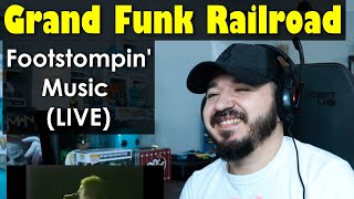 GRAND FUNK RAILROAD  Footstompin Music LIVE The Forum 1974  FIRST TIME REACTION TO FOOTSTOMPIN [upl. by Ydroj]