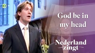 Nederland Zingt God be in my head [upl. by Asor]