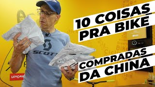 10 coisas pra bike que compramos da China Pedaleria [upl. by Koralie]