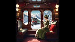 1927 Vintage Christmas Train Adventure A Journey Through Snowy Scenic Delights [upl. by Euqinimod512]