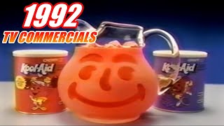 1992 TV Commercials  90s Commercial Compilation 4 [upl. by Thom]