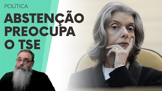 ABSTENÇÃO NÃO se REDUZ após PANDEMIA e TSE ENCOMENDA ESTUDO para SABER o POR QUE DESISTIRAM de VOTAR [upl. by Ahtenek955]