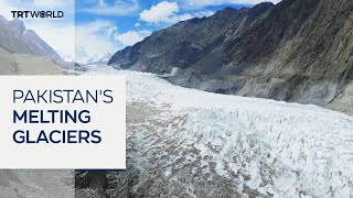 Climate change melting glaciers in north Pakistan [upl. by Esmeralda735]