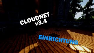 CLOUDNET v34 EINRICHTUNG DE2k  ezTxmMC [upl. by Etty]