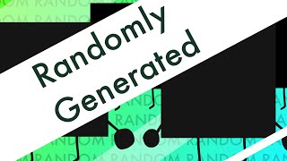 Randomly Generating Objects And Turning Them Into Characters [upl. by Devin]