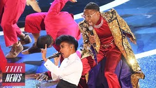 Janelle Monae Flawlessly Opens the Oscars 2020 With Billy Porter  THR News [upl. by Harlan]